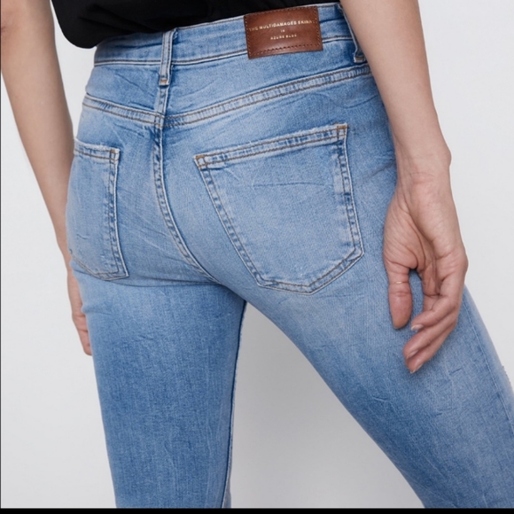ZARA THE MULTIDAMAGES SKINNY JEANS - Picture 6 of 13